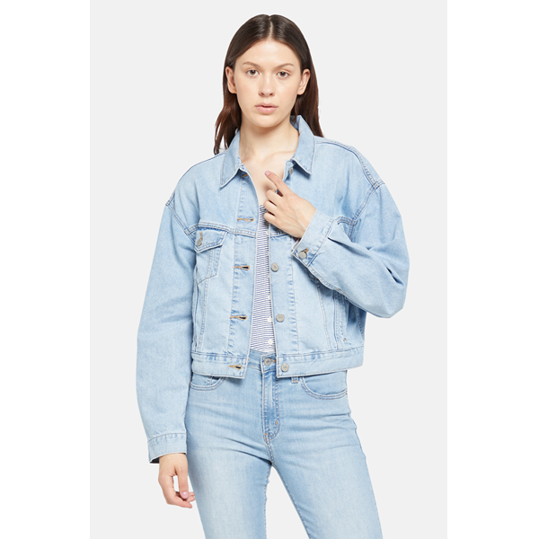 Shrunken 90s Trucker Jacket