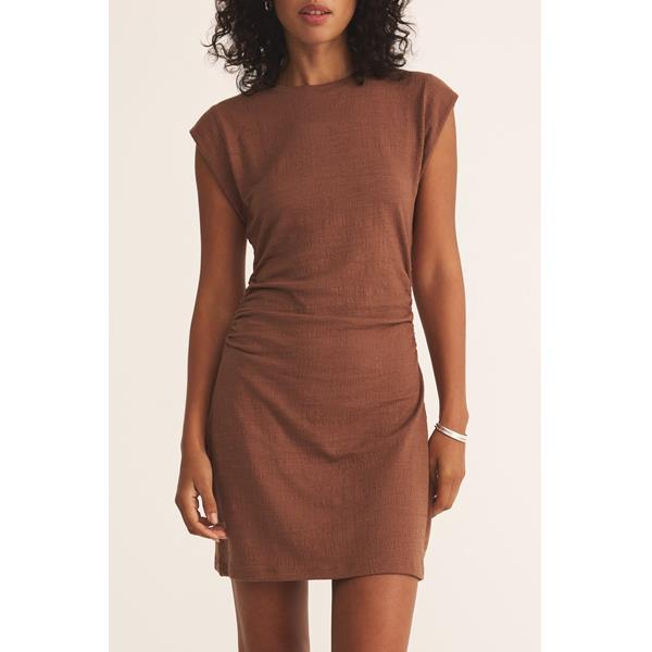 Camino Textured Mini Dress