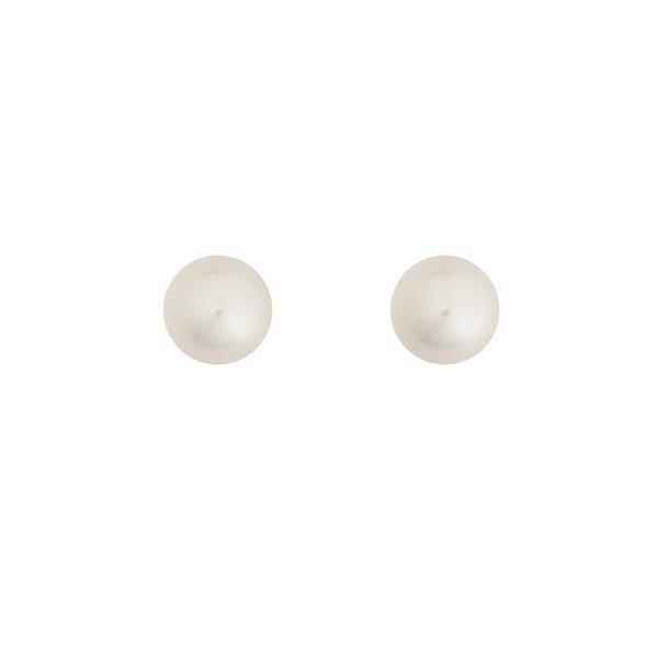 7mm Round Faux Pearl Stud