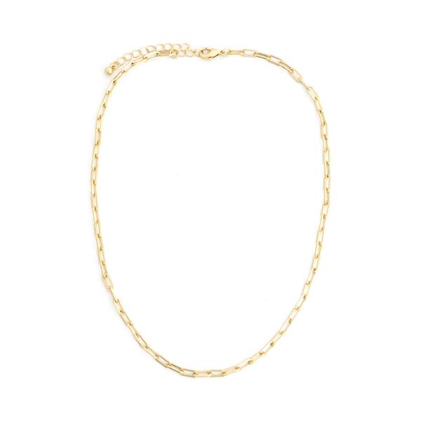 Gold Airy Link Chain Neck