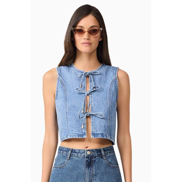 Adalynn Denim Vest