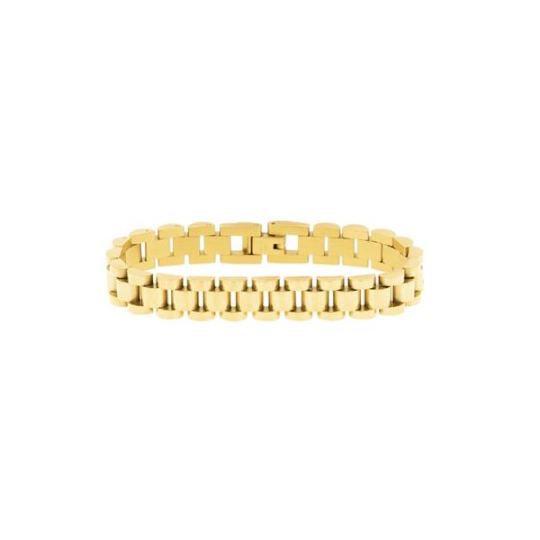 10mm Watch Link Bracelet Gold