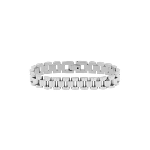 10mm Watch Link Bracelet Silver