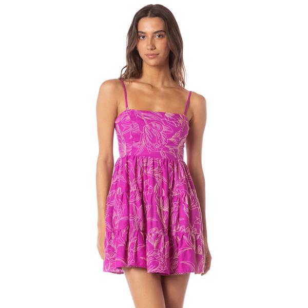 Violet Foliage Emilia Coverup