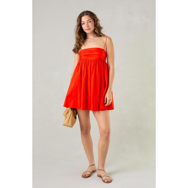 Lucille Organic Cotton Mini Dress