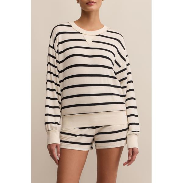 Stand Out Striped Sweatshirt