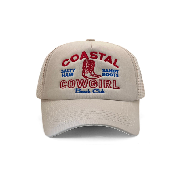 Coastal Cowgirl Beach Club Hat