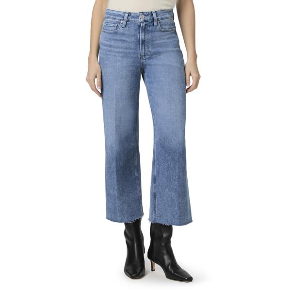 Anessa Crop Raw Hem In Bebop