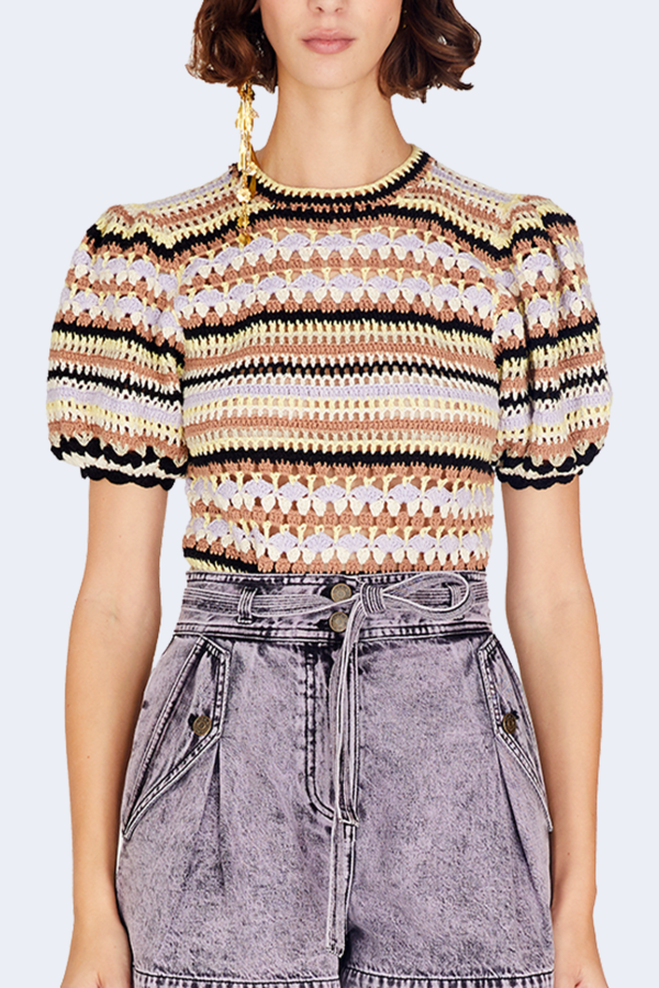 IRENE PULLOVER HONEY | Darien Sport