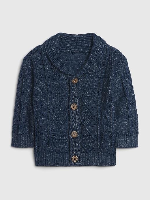 gap cable knit cardigan