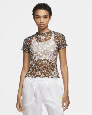 Nike women's mesh top clearance