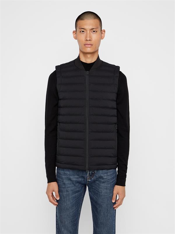 Ease Down Vest Black J Lindeberg