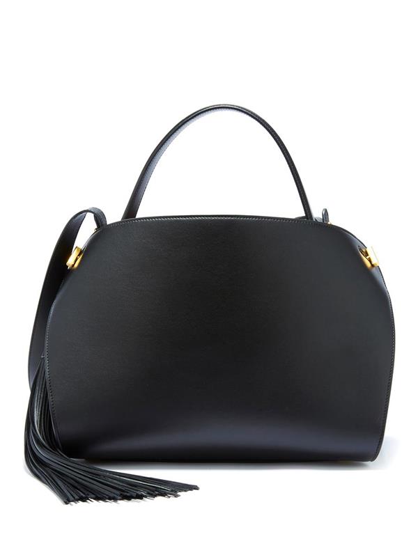 Black Leather Nolo Bag