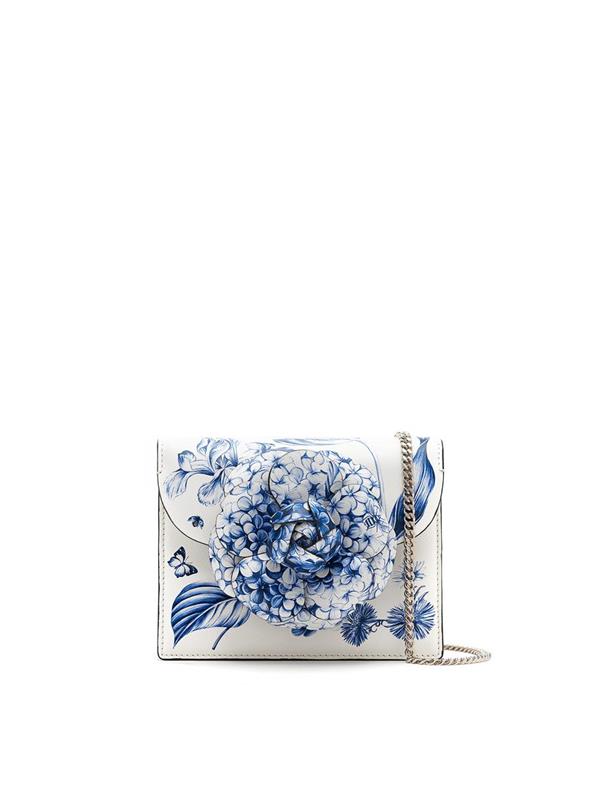 Floral Toile Printed Mini TRO Bag