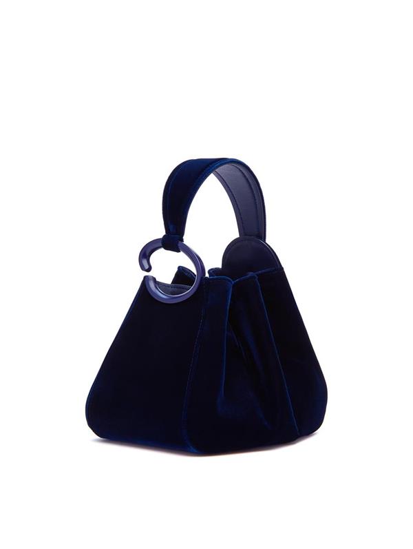 Velvet O Handle Bag