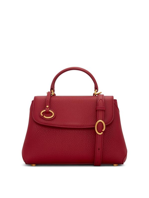 Shop Oscar De La Renta The Mini Poppy In Scarlet