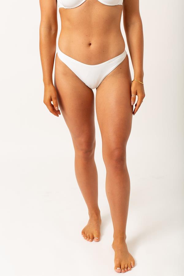 White Cabana Bikini Bottom
