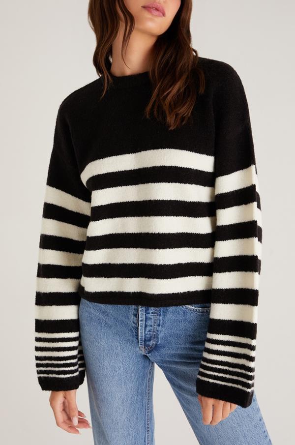 Alivia Striped Sweater