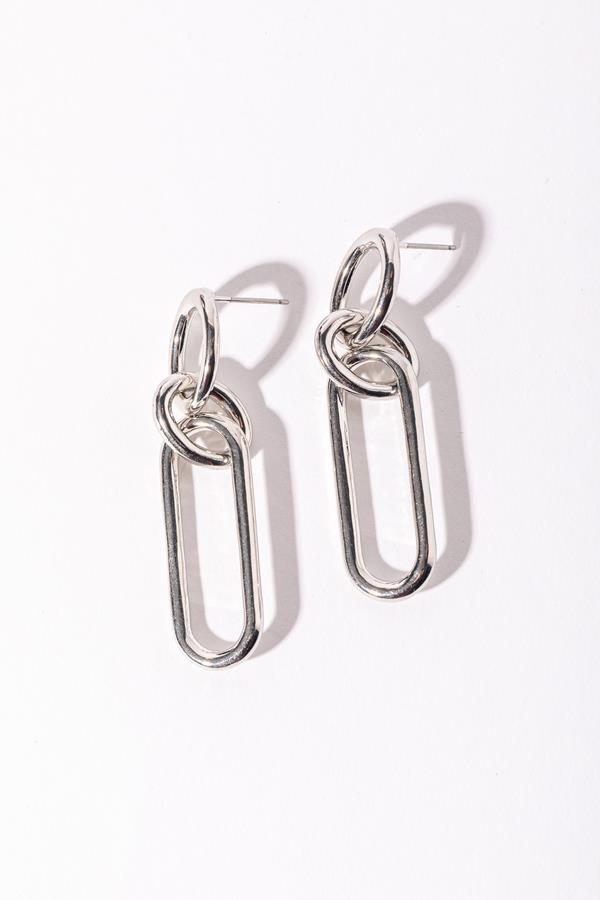 Silver Dangling Earrings