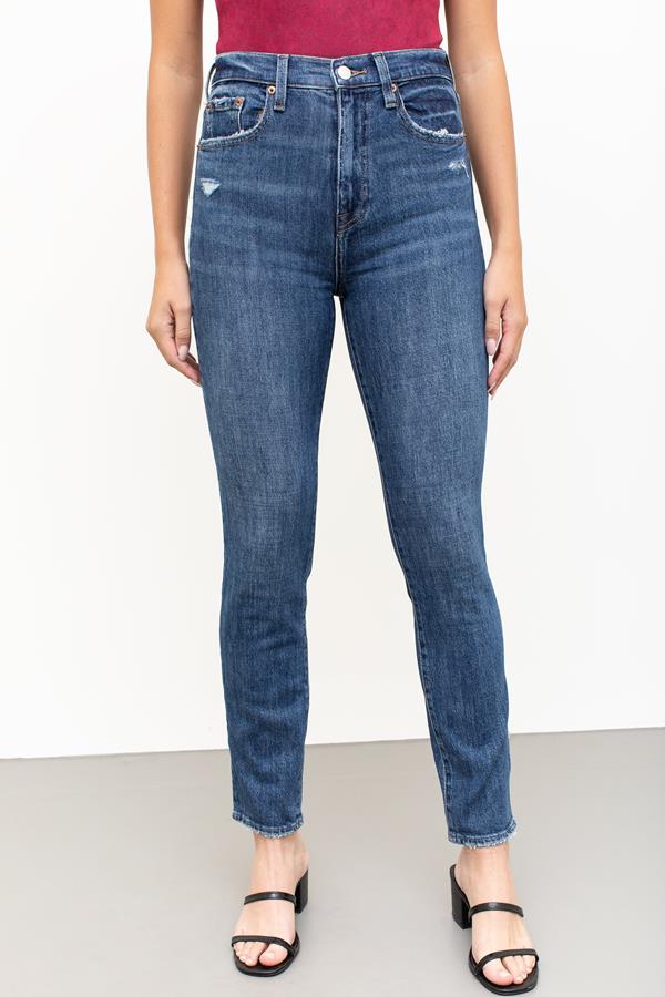Cara Hi Rise Vintage Skinny Jean in Leyton