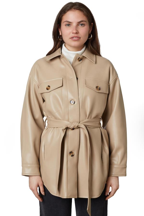 Belted Overshirt
