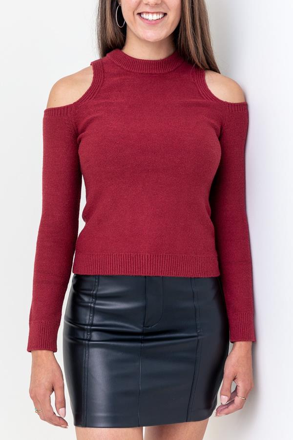 Daria Cut Out Pullover Sweater