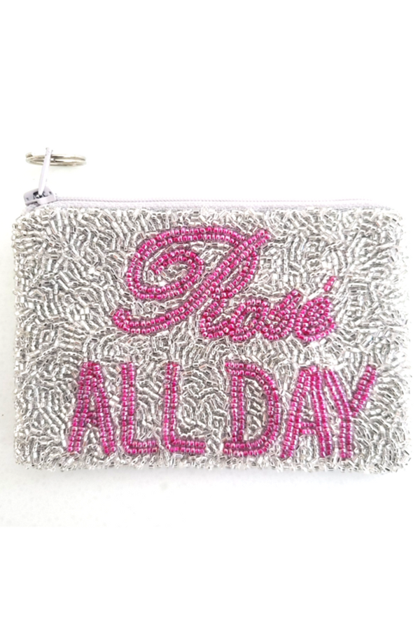 Rose All Day Change Purse