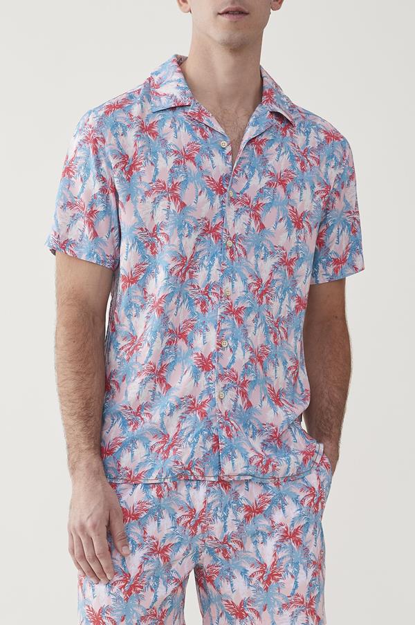 Billy Short Sleeve Palm Tree Shirt