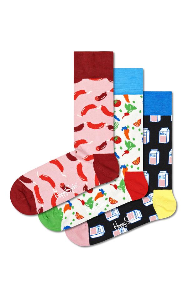 3-Pack Foodie Socks Gift Set