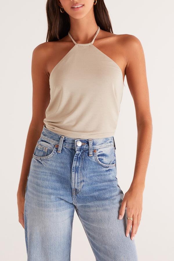 Olivia Date High Neck Top
