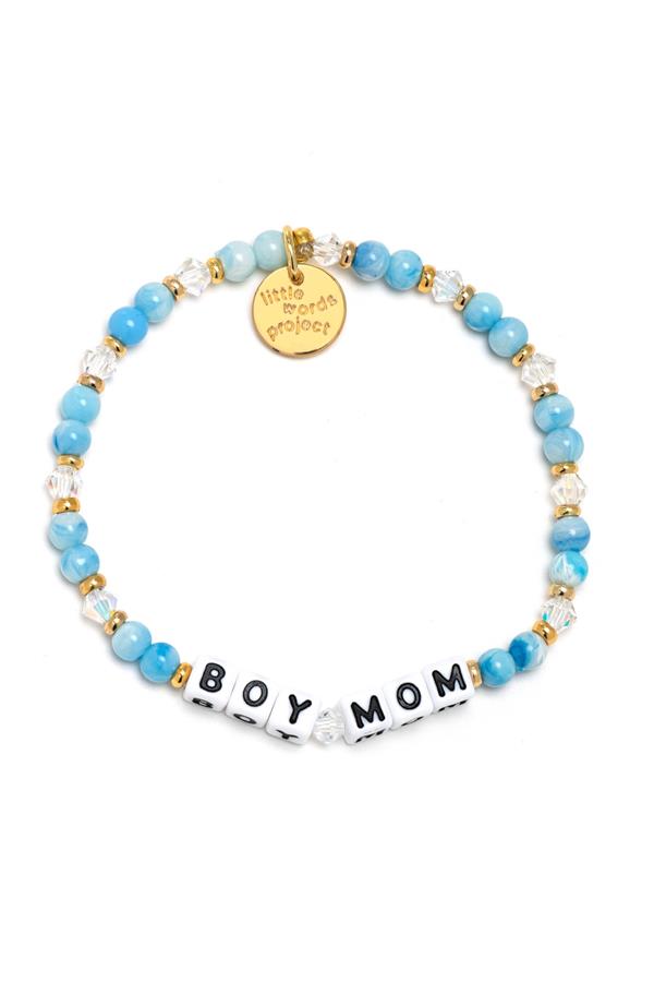 Boy Mom in Blue Baby
