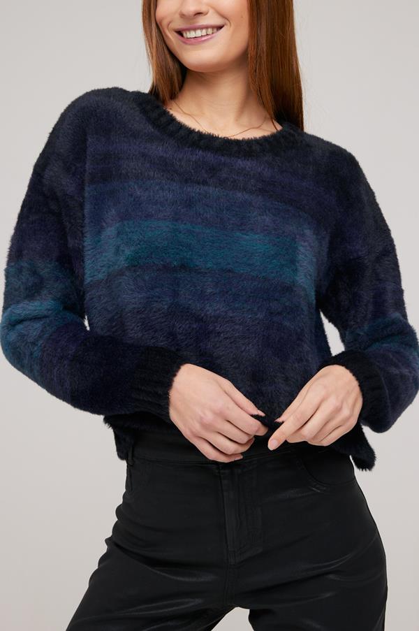 Space Dye Slouchy Sweater