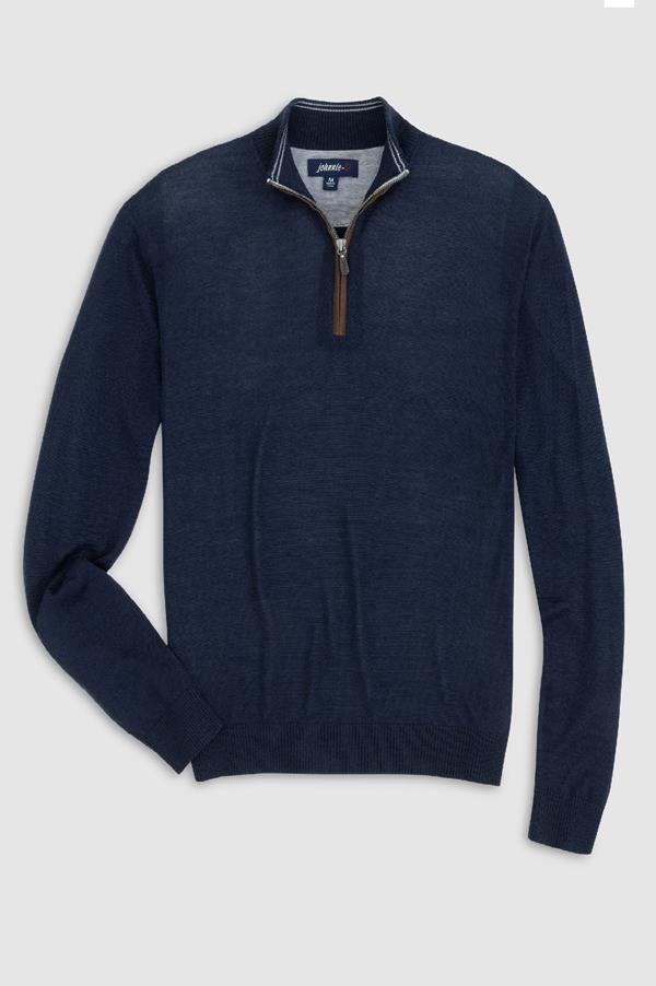 Baron 1/4 Zip Merino Sweater