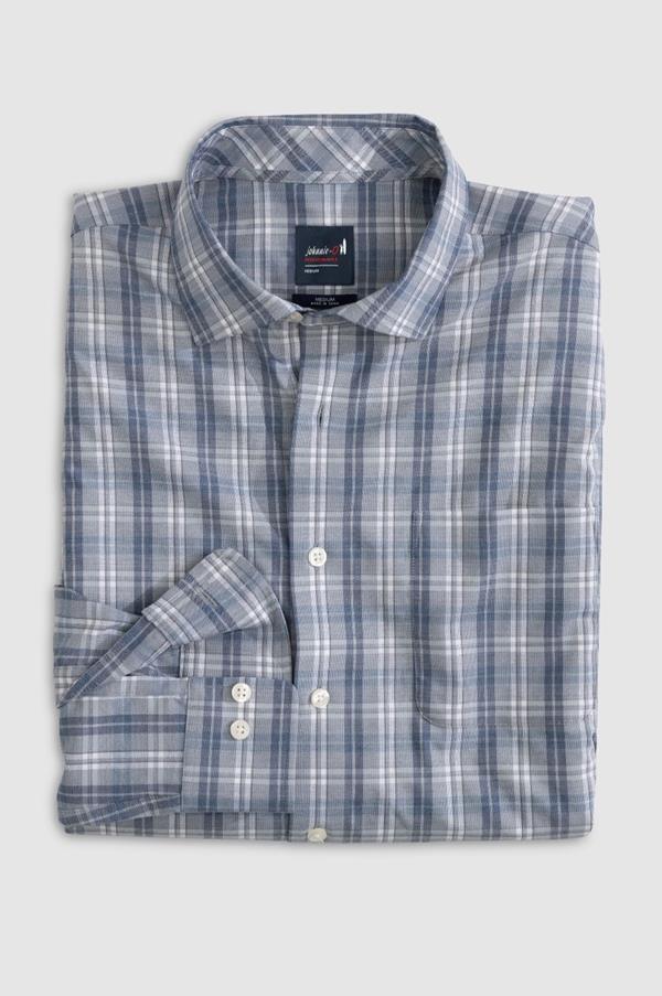 Stowe Queens Oxford Charcoal Plaid