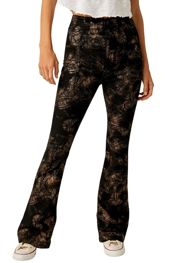 Jayde Metallic Printed Floral