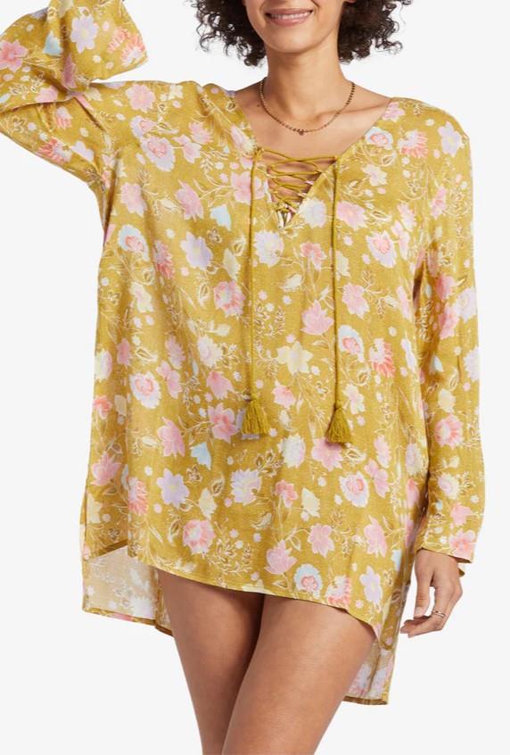 Blue Skies Floral Tunic