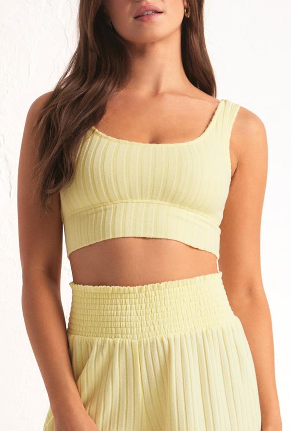 Zoe Rib Tank Bra