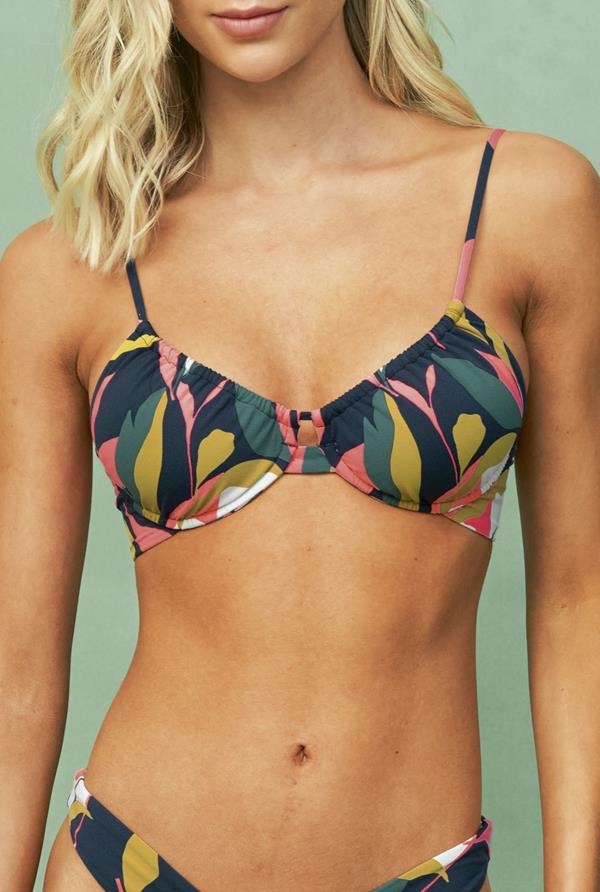 Lush Leaves Jady Underwire Top