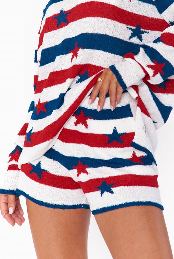 Star Spangled Boardwalk Shorts