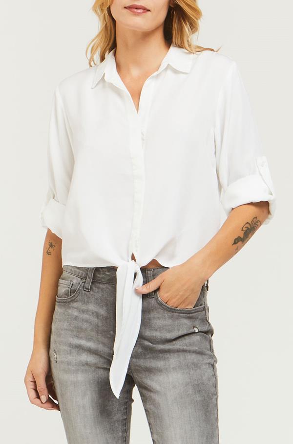 Solange Tie Shirt