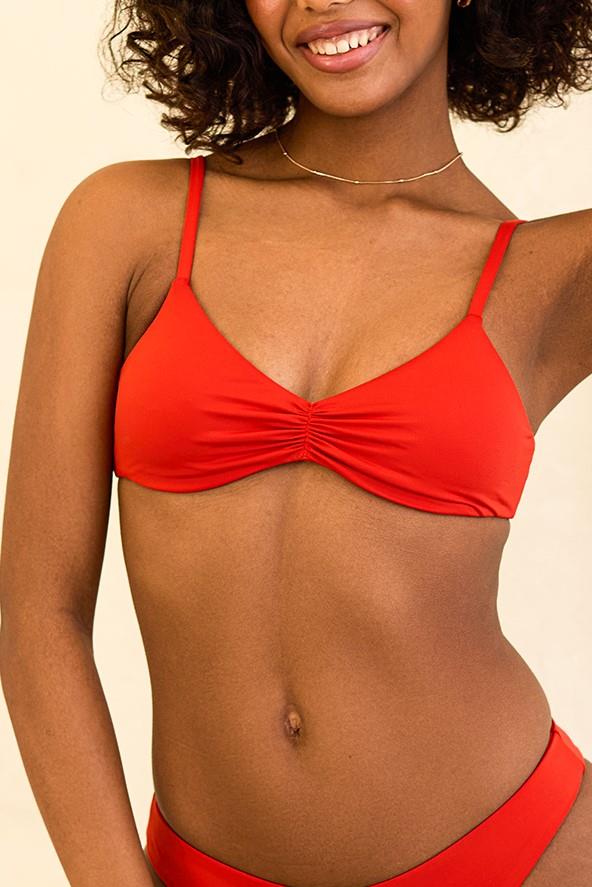 Britney Bralette Rouched Top