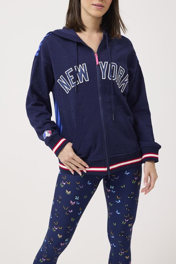 Yankees Gemstone Zip-up Hoodie