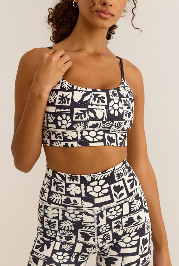 Shine On Checker Bra