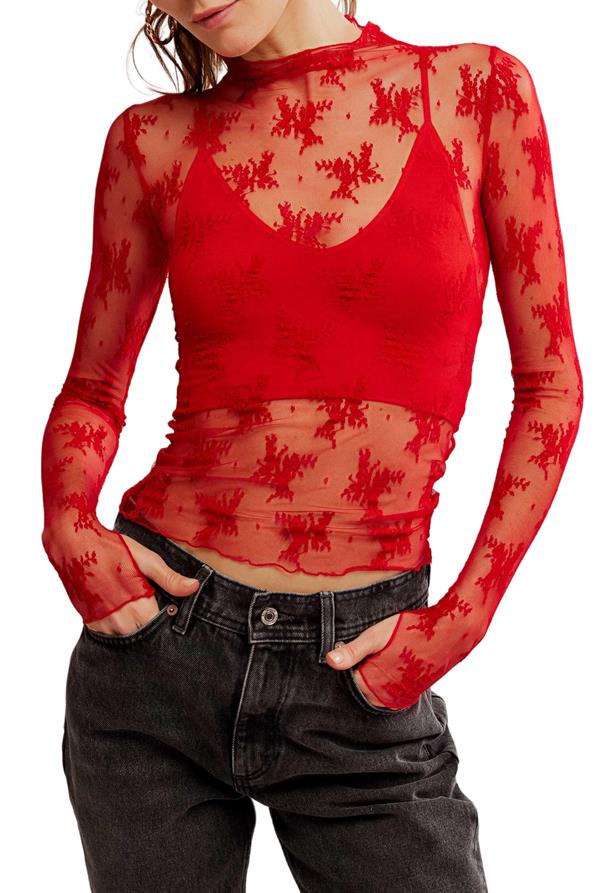 Lady Lux Layering Top