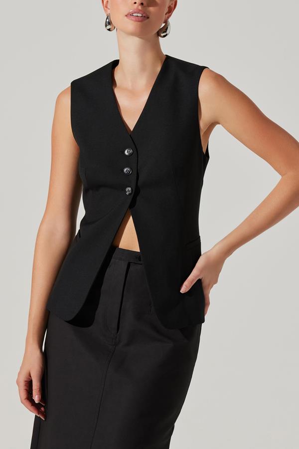 Delphia Button Up Vest