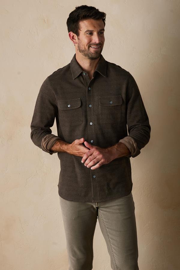 Textured Knit Shirt