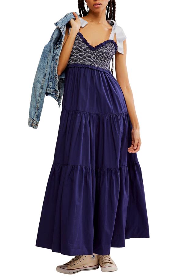 Bluebell Solid Maxi