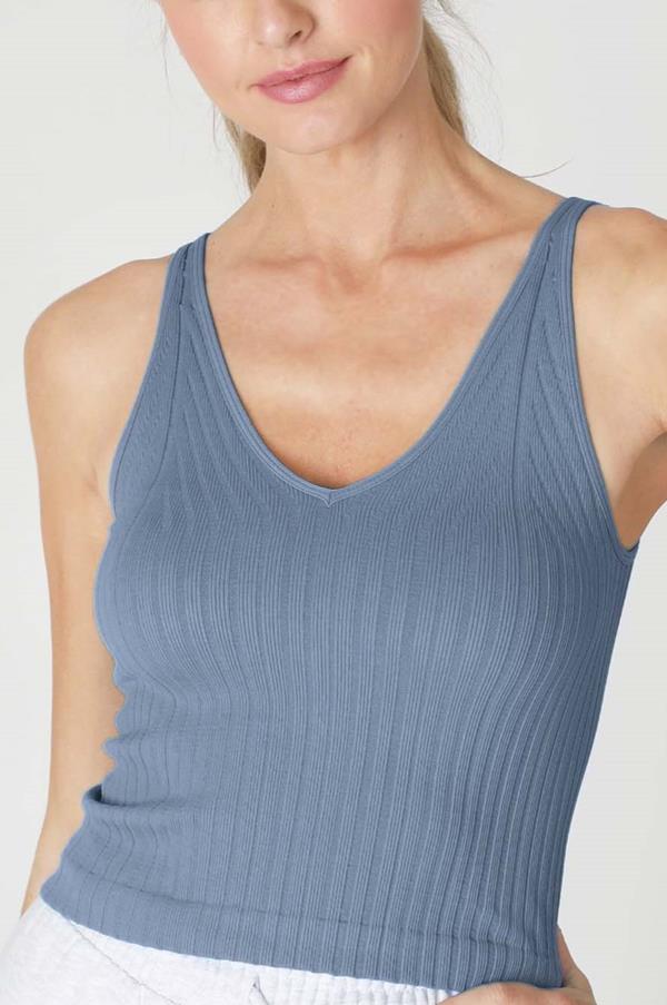 Wide Ribbed Tank Top