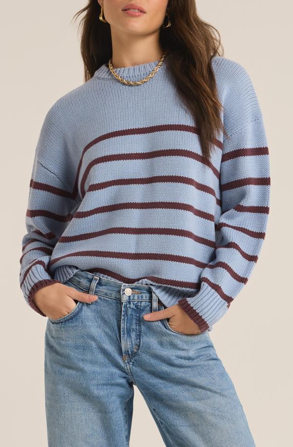 Boyfriend Stripe Sweater