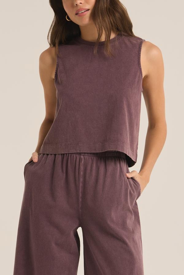 Sloane Jersey Muscle Tank